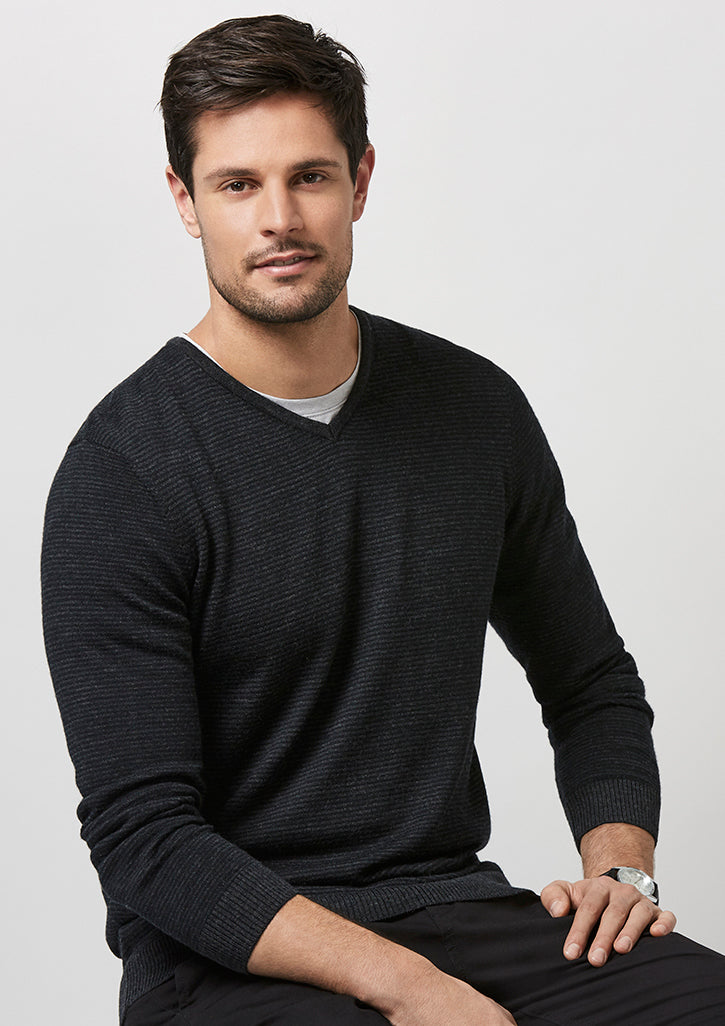 WP131ML - Biz Collection - Mens Origin Merino Pullover