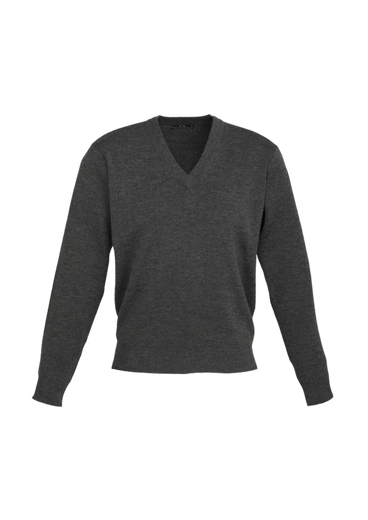 WP6008 - Biz Collection - Mens Woolmix Pullover | Charcoal