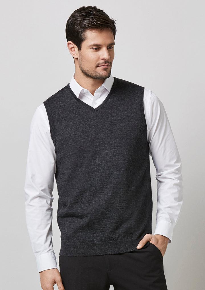 WV619M - Biz Care - Milano Mens Vest