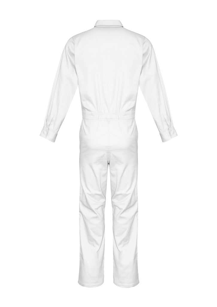 ZC560 - 100% Cotton Lightweight Overalls - White only on clearance - 190gsm