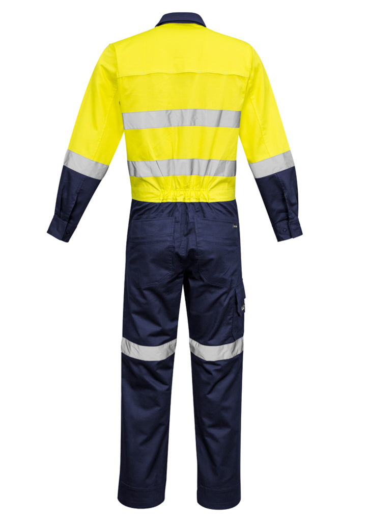 ZC804 - Syzmik - Hi-Vis Men's Rugged Cooling Taped Overall (Day/Night)