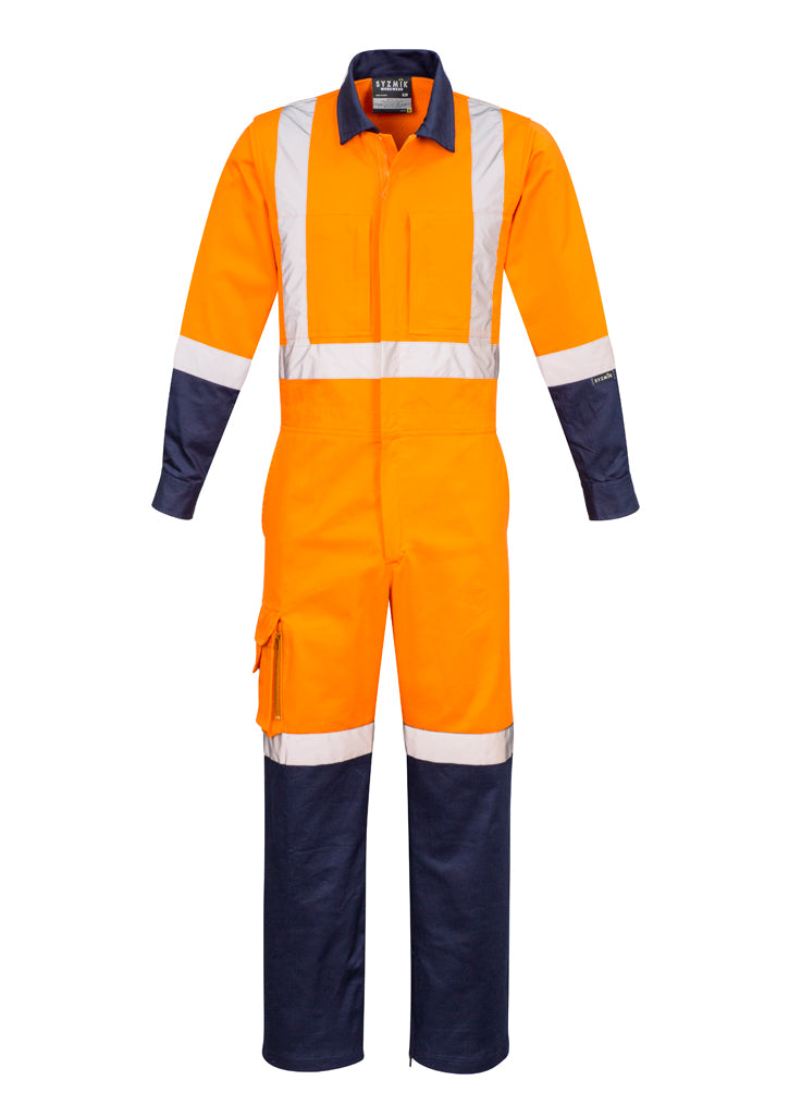 ZC805 - Syzmik - Mens Rugged Cooling TTMC-W17 Overall | Orange/Navy