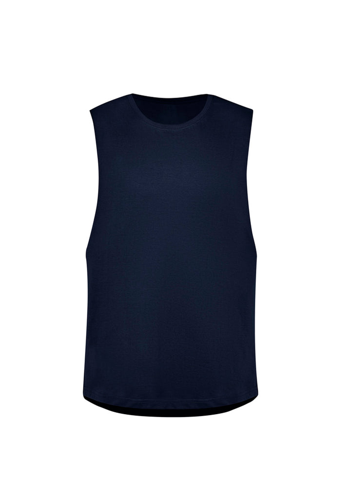 ZH137 - Syzmik - Mens Streetworx Sleeveless Tee | Navy