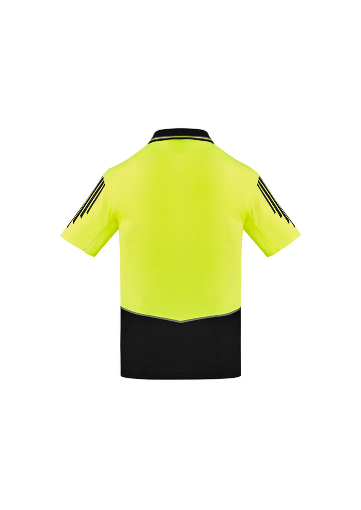 ZH315 - Syzmik - Mens Hi Vis Flux S/S Polo