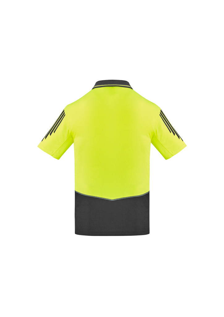 ZH315 - Syzmik - Mens Hi Vis Flux S/S Polo