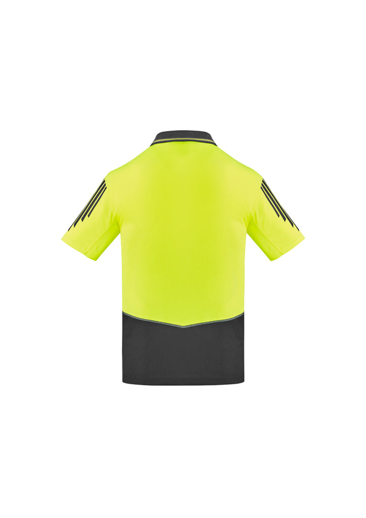 ZH315 - Syzmik - Mens Hi Vis Flux S/S Polo