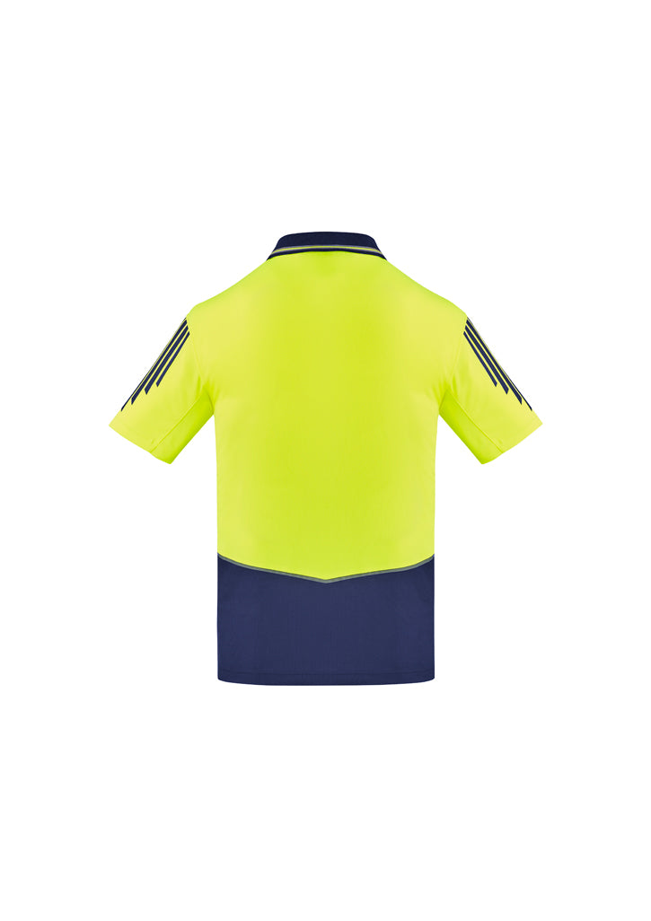 ZH315 - Syzmik - Mens Hi Vis Flux S/S Polo