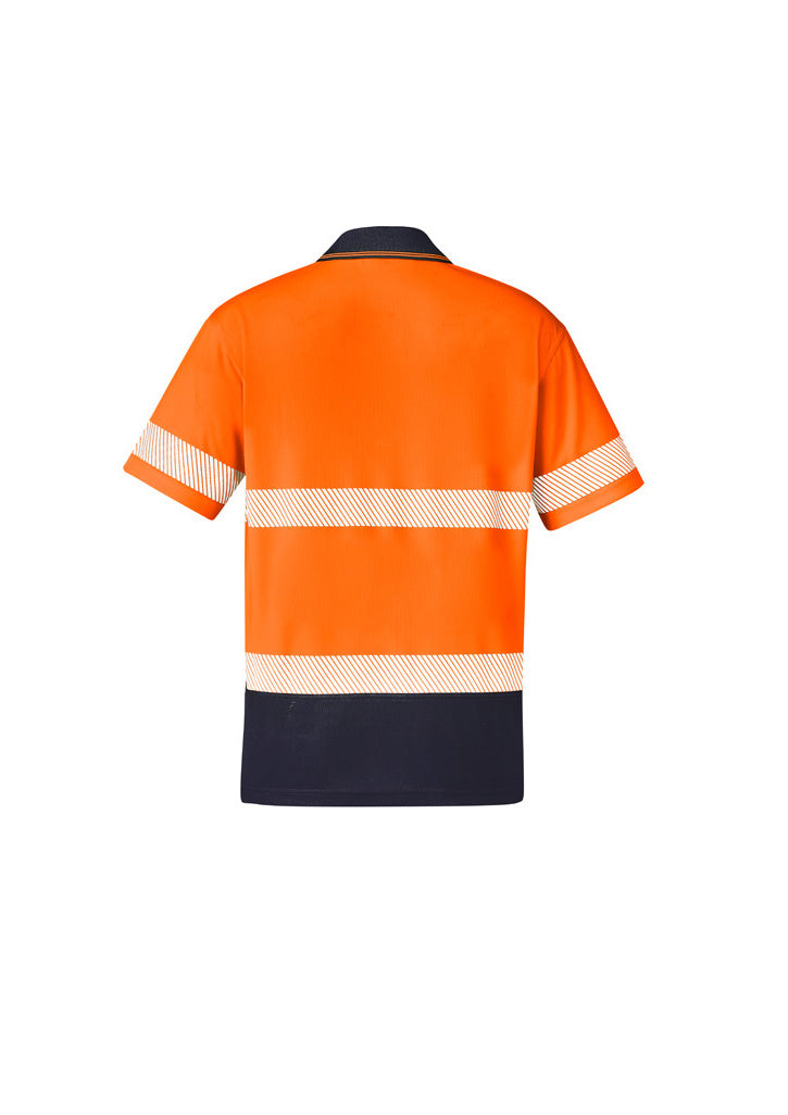 ZH535 - Syzmik - Unisex Hi Vis Segmented S/S Polo - Hoop Taped