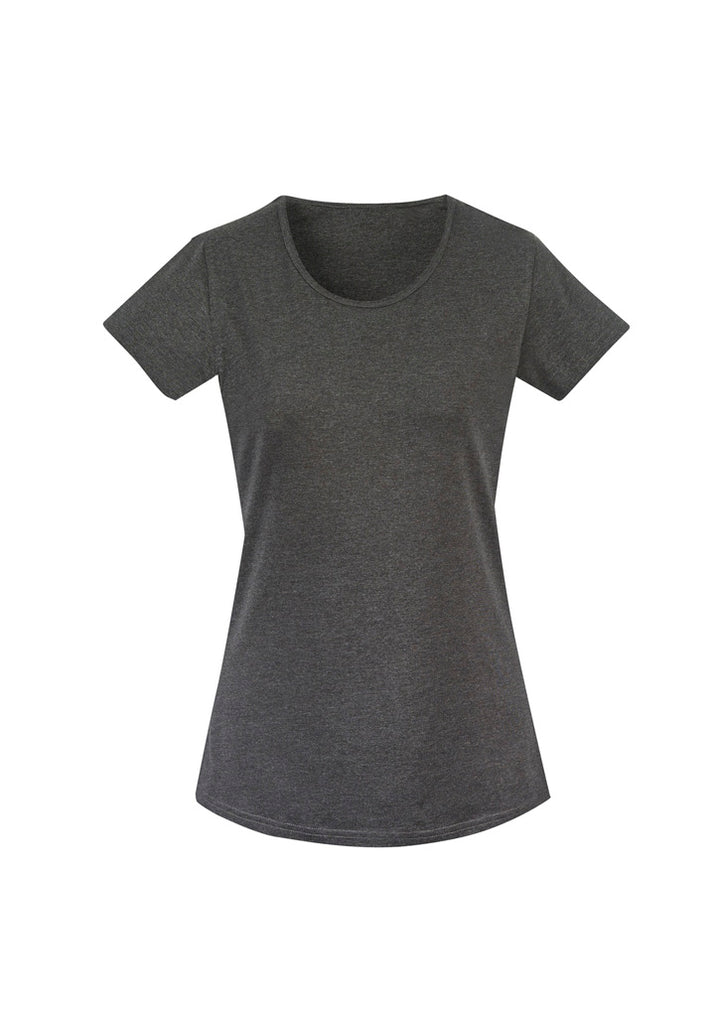 ZH735 - Syzmik - Womens Streetworx Tee Shirt | Charcoal