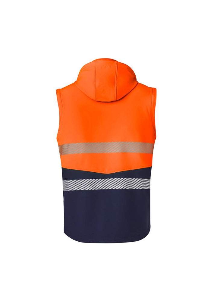 ZJ453 - Syzmik - Unisex Hi-Viz (2-in-1) Stretch Softshell Taped Jacket