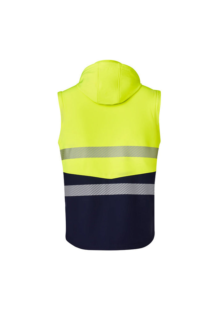 ZJ453 - Syzmik - Unisex Hi-Viz (2-in-1) Stretch Softshell Taped Jacket