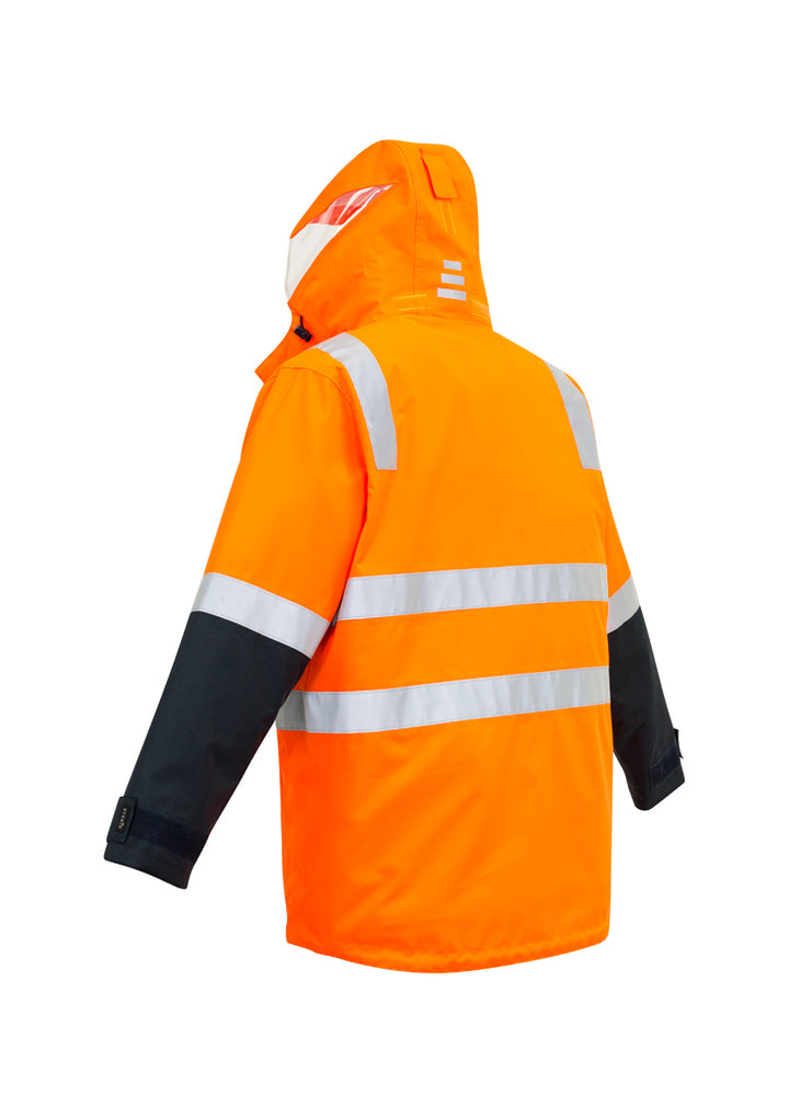 ZJ532 - Syzmik - Mens Hi Vis 4 in 1 Waterproof Jacket