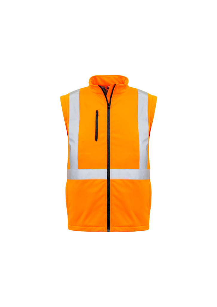 ZJ680 - Syzmik - Unisex Hi Vis 2 in 1 X Back Soft Shell Jacket