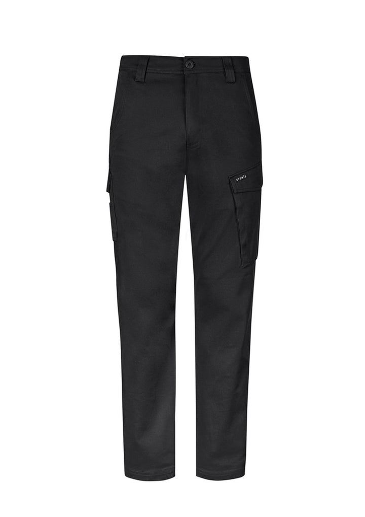 ZP230 - Syzmik - Mens Essential Basic Stretch Cargo Pant | Black