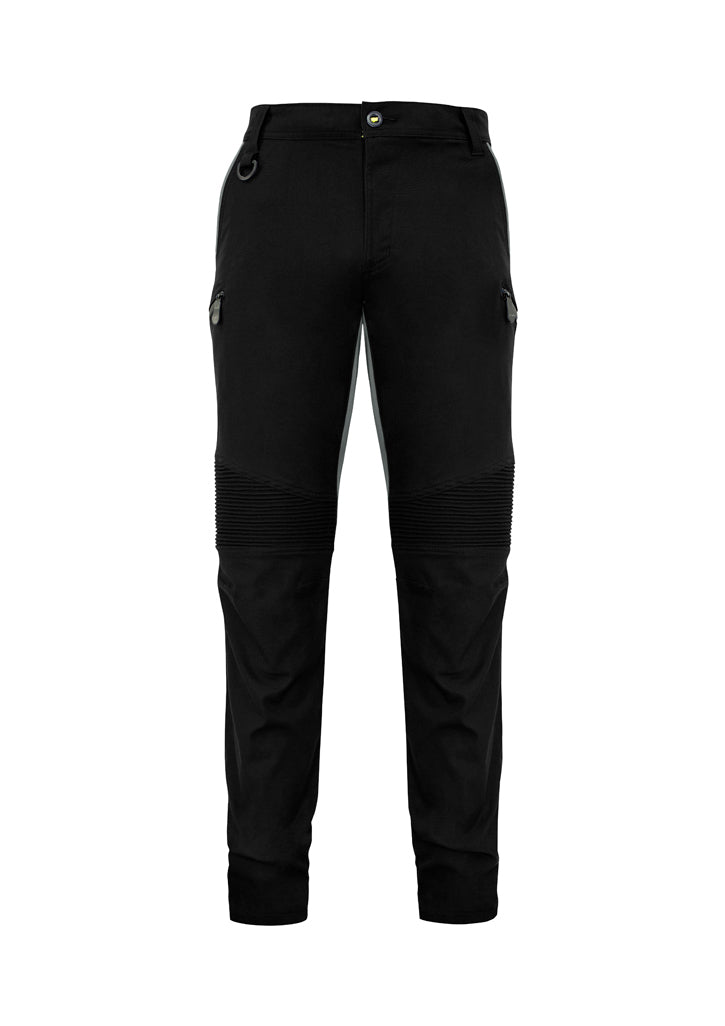 ZP320 - Syzmik - Mens Streetworx Stretch Pant Non-Cuffed | Black