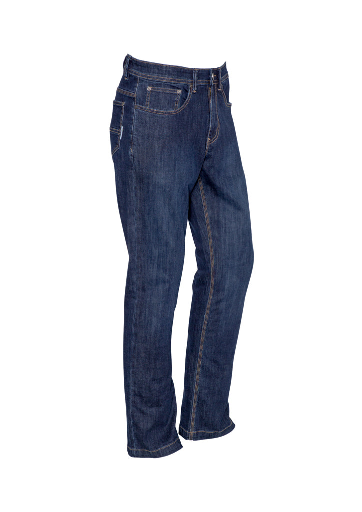 ZP507 - Syzmik - Mens Stretch Denim Work Jeans | Blue Denim