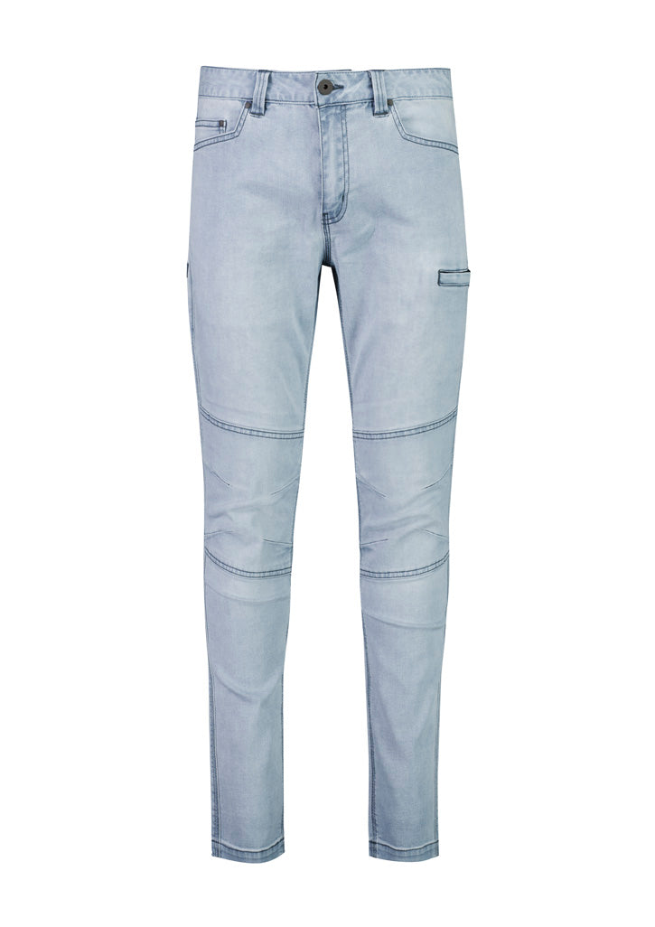 ZP540 - Syzmik - Mens Streetworx Stretch Jean | Light Blue