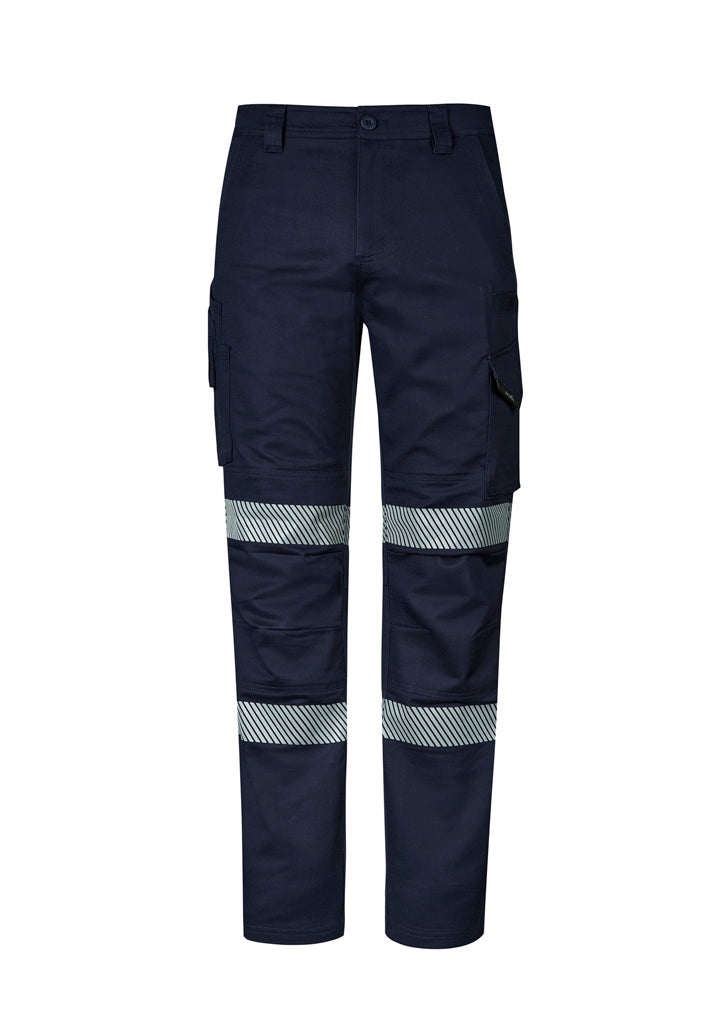 ZP924 - Syzmik - Men's Rugged Cooling Stretch Segmented Taped Pant | Navy