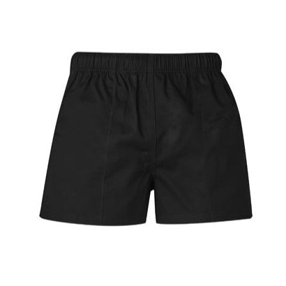 ZS105 - Syzmik - Mens Rugby Short | Black