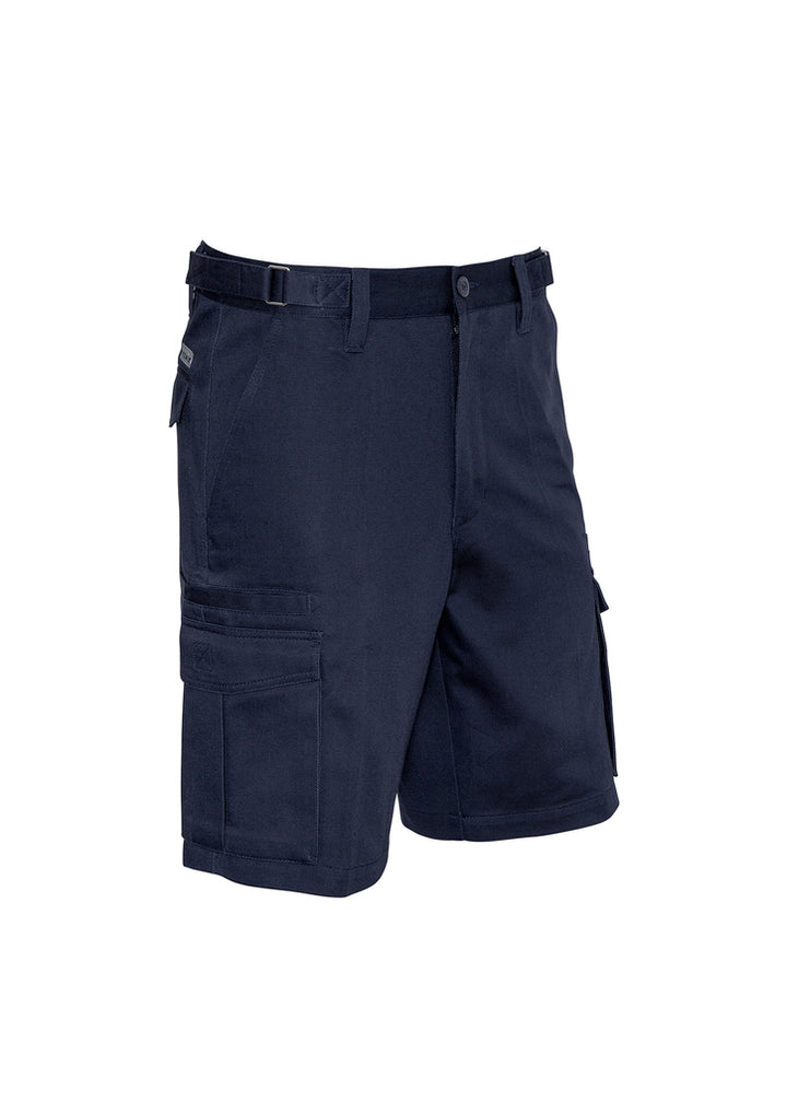 ZS502 - Syzmik - Mens Basic Cargo Short | Navy