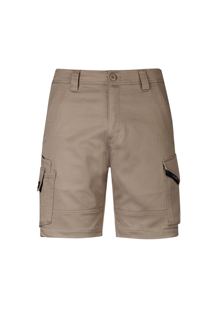 ZS605 - Syzmik - Mens Rugged Cooling Stretch Short | Khaki