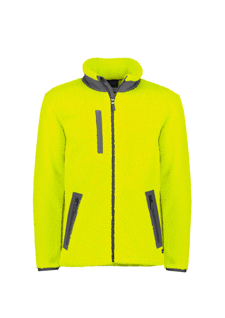 ZT285 - Syzmik - Unisex Streetworx Full Zip Sherpa Fleece | Yellow