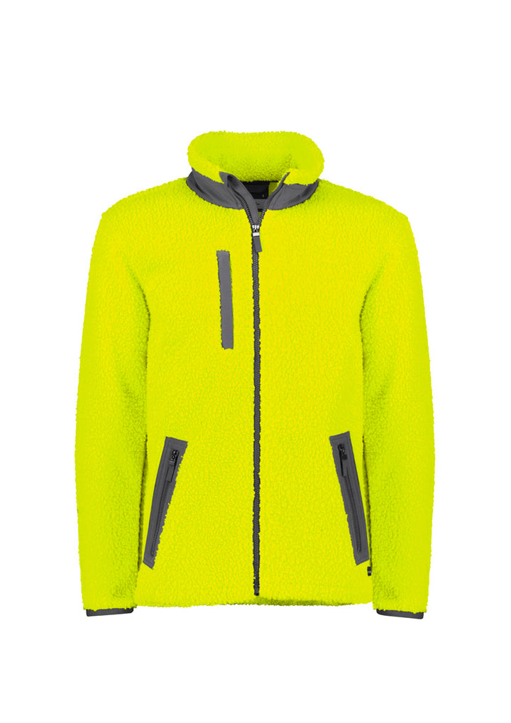 ZT285 - Syzmik - Unisex Streetworx Full Zip Sherpa Fleece | Yellow