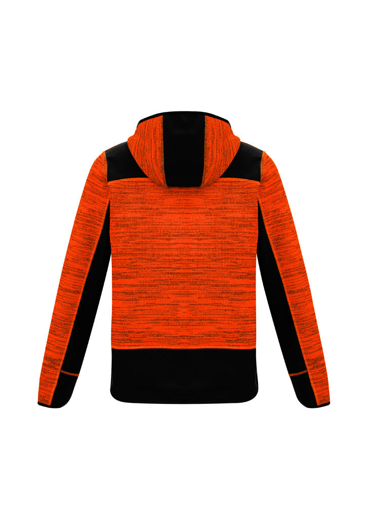 ZT360 - Syzmik - Fluoro Colours - Unisex Streetworx reinforced Knit Hoodie (zipped) - 340g