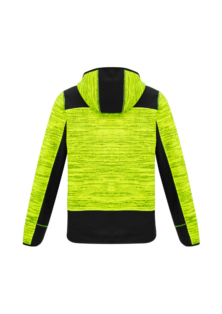 ZT360 - Syzmik - Fluoro Colours - Unisex Streetworx reinforced Knit Hoodie (zipped) - 340g