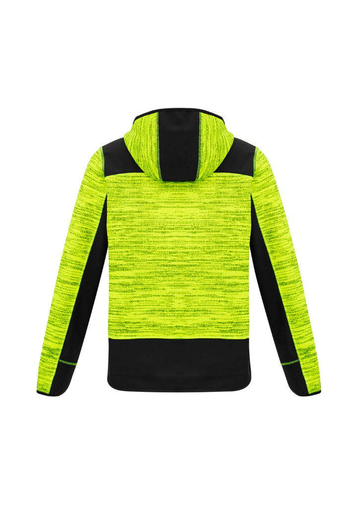 ZT360 - Syzmik - Fluoro Colours - Unisex Streetworx reinforced Knit Hoodie (zipped) - 340g