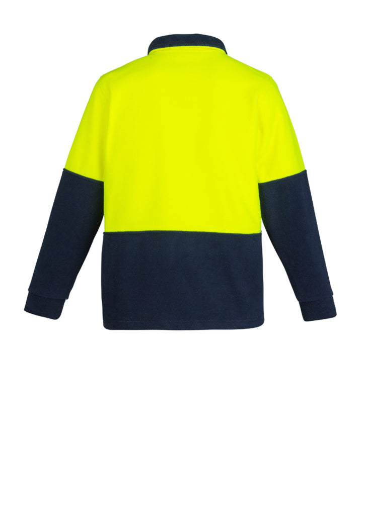 ZT460 - Syzmik - Unisex Hi Vis 1/2 Zip Polar Fleece Pullover