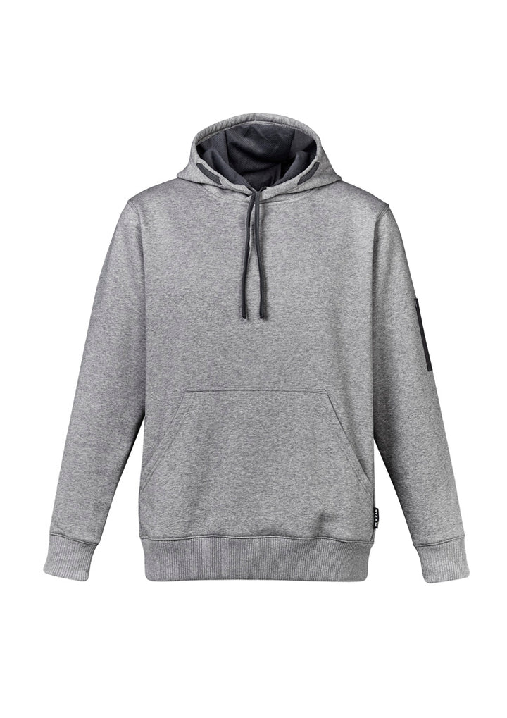 ZT467 - Syzmik - Unisex Multi-pocket Hoodie - 320g | Grey Marle/Charcoal