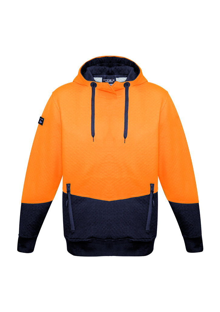 ZT477 - Syzmik - Unisex Hi Vis Textured Jacquard Hoodie