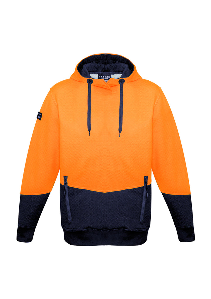 ZT477 - Syzmik - Unisex Hi Vis Textured Jacquard Hoodie