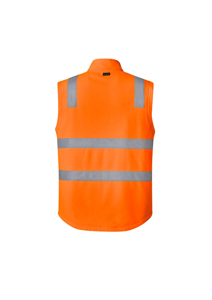 ZV426 - Syzmik - Unisex Hi Vis Softshell Vest (bonded fleece lining) - D/N