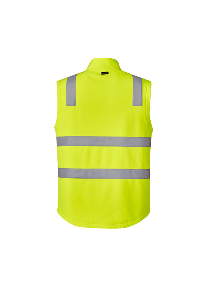 ZV426 - Syzmik - Unisex Hi Vis Softshell Vest (bonded fleece lining) - D/N