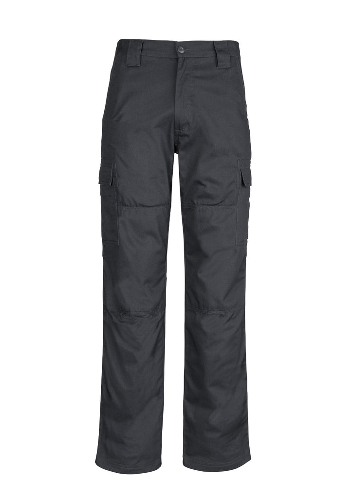 ZW001S - Syzmik - Mens Midweight Drill Cargo Pant (Stout) | Charcoal