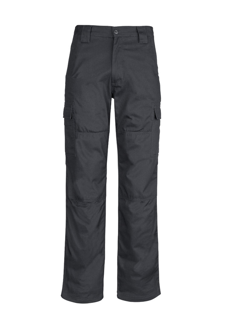 ZW001S - Syzmik - Mens Midweight Drill Cargo Pant (Stout) | Charcoal