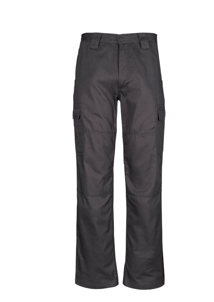 ZW001 - Syzmik - Mens Mid-weight Drill Cargo Pant (Regular) | Charcoal