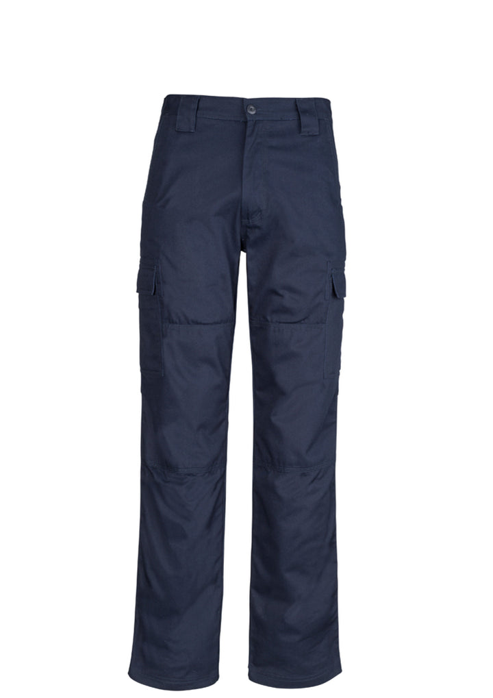 ZW001 - Syzmik - Mens Mid-weight Drill Cargo Pant (Regular) | Navy