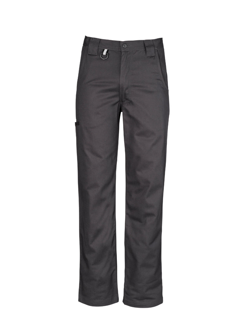 ZW002 - Syzmik - Mens Plain Utility Pant | Charcoal