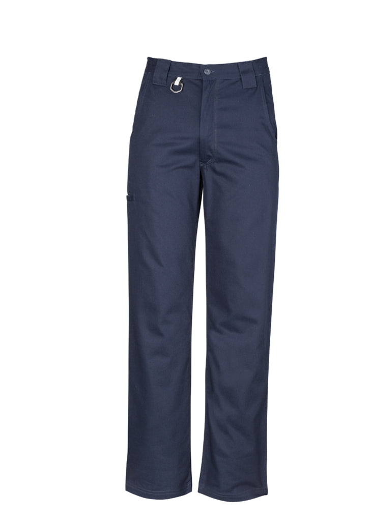 ZW002 - Syzmik - Mens Plain Utility Pant | Navy