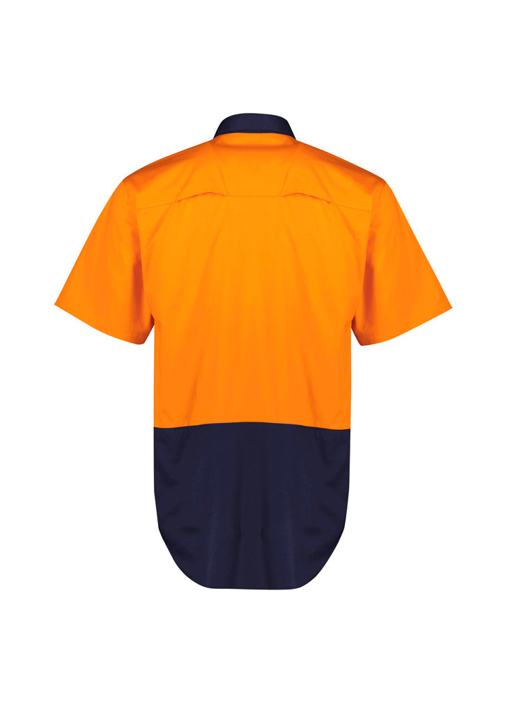 ZW115 - Syzmik - Mens Hi Vis Short Sleeve Shirt