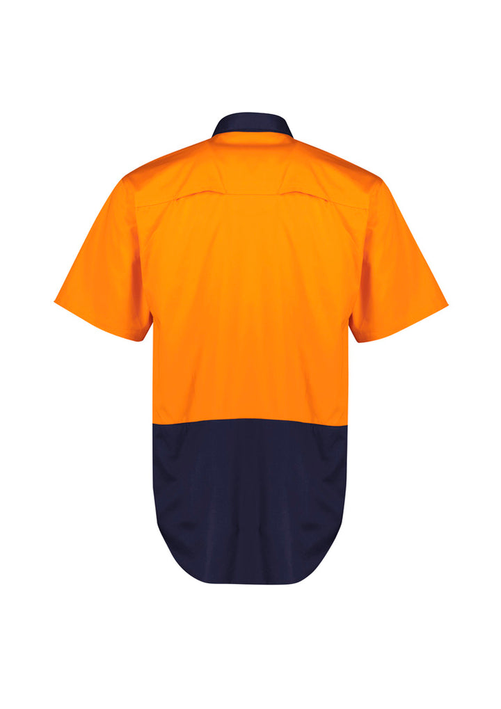 ZW115 - Syzmik - Mens Hi Vis Short Sleeve Shirt