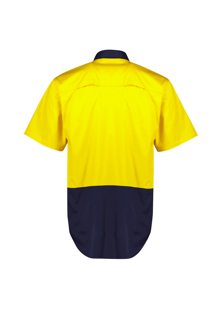ZW115 - Syzmik - Mens Hi Vis Short Sleeve Shirt