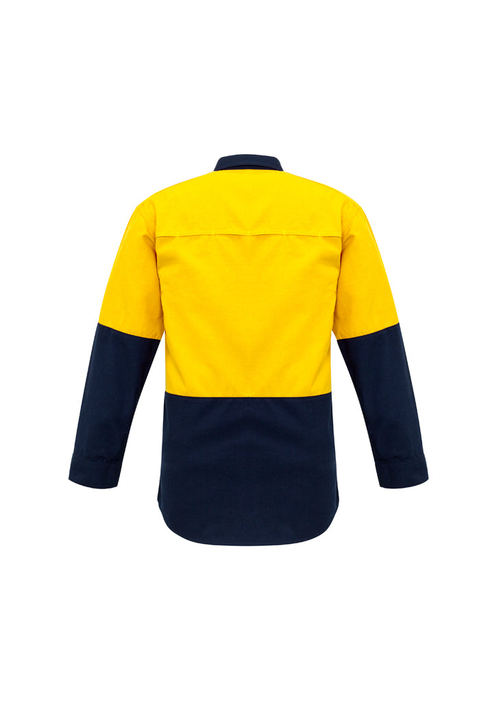 ZW138 - Syzmik - Mens Hi Vis Spliced Shirt