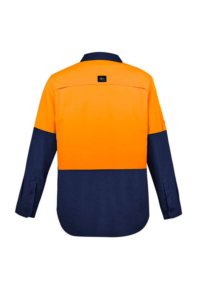 ZW468 - Syzmik - Hi-Vis Super Lightweight (100gsm) Long Sleeve Shirt