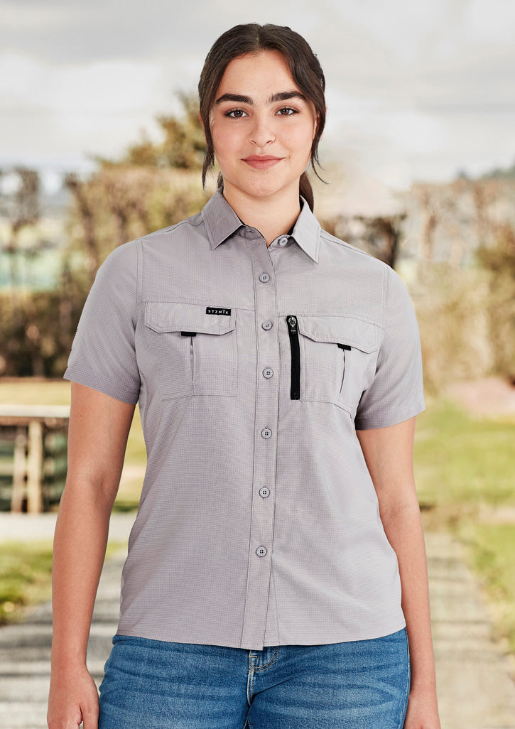 ZW765 - Syzmik - Womens Outdoor Short Sleeve Shirt