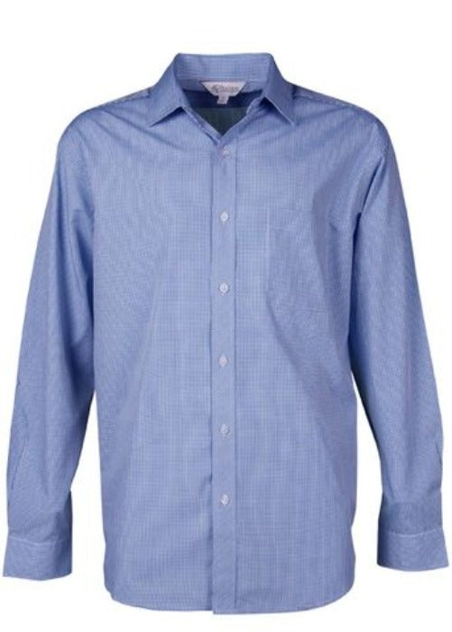 1901L - Aussie Pacific Men's Toorak Check Long Sleeve Shirt