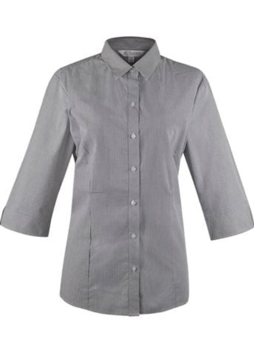 2901T - Aussie Pacific Ladies Toorak Check 3/4 Sleeve Shirt